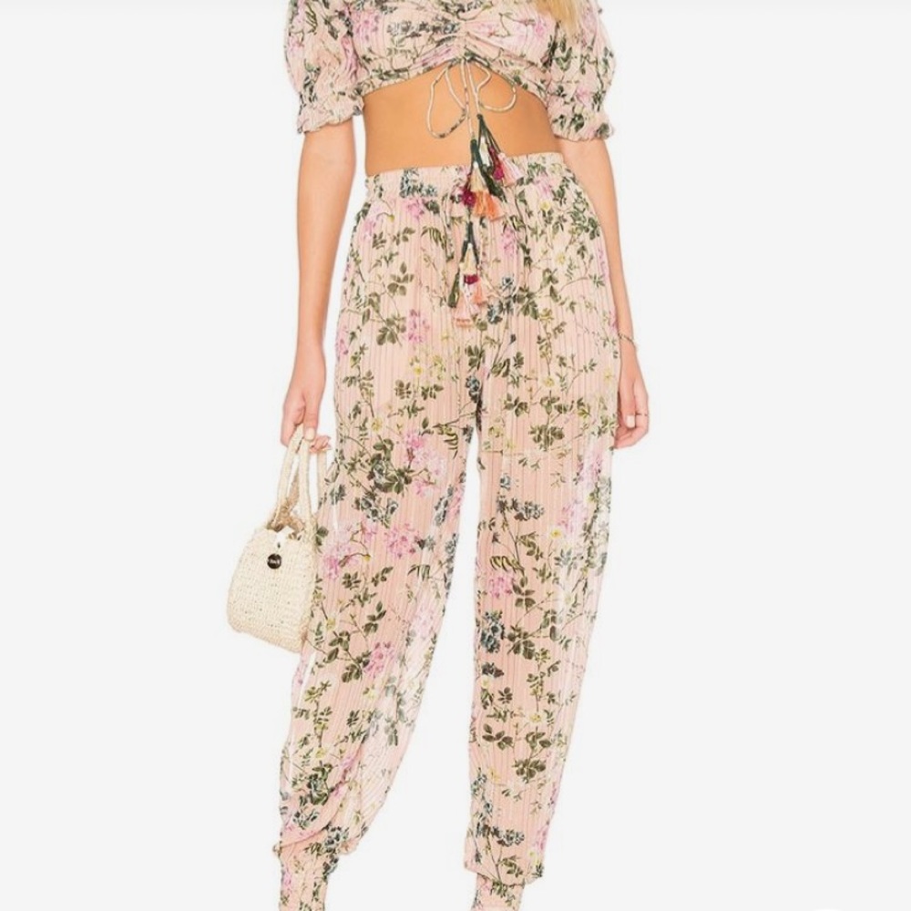 ROCOCO SAND floral pant